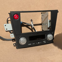 JDM Subaru Legacy 2005-2009 Outback Climate Control Din Dual Double Bezel Hazard