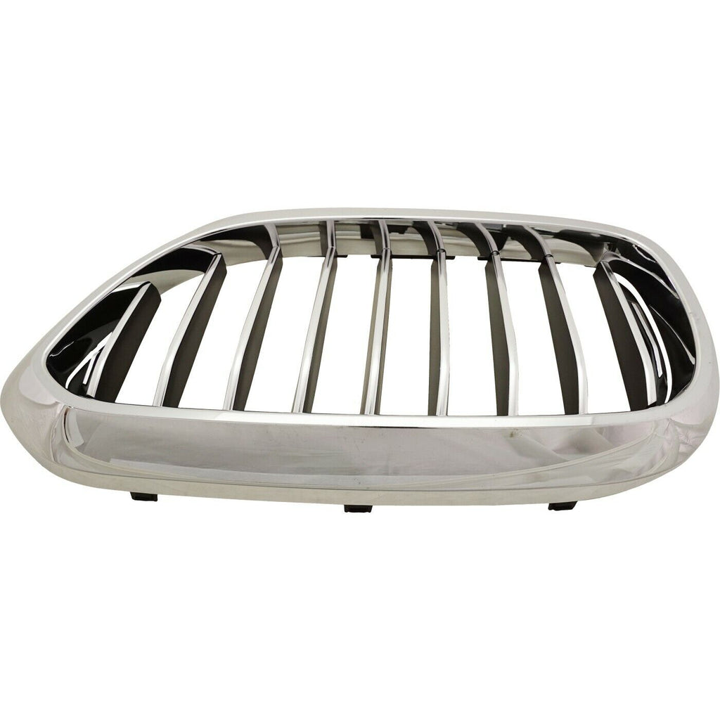 GRILLE LH CHROME W/9 BARS W/O M-PKG/NIGHT VISION W/ LUXURYPKG