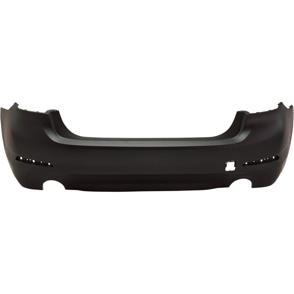 BUMPER RR PRIMED W/O PARK ASSIST/TRIM LINES(FOR 530 SERIES W/O M-PKG)