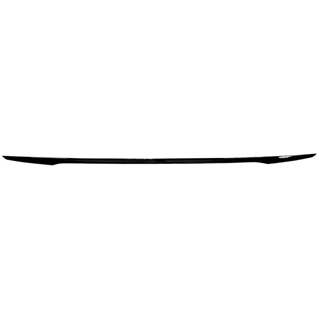 BUMPER MOLDING RR CENTER BRIGHT BLACK W/O M-PKG