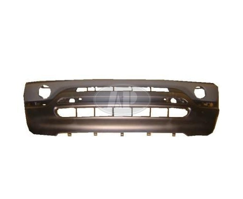 BUMPER FR PRIMED W/O SENSOR/HEAD LAMP WASHER HOLE