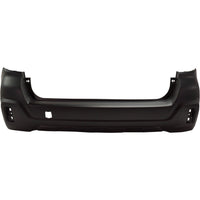 BUMPER RR UPPER SMOOTH PRIMED PTM W/TEXTURED LOWER FINISH W/O PARK ASSIST SENSOR CAPA