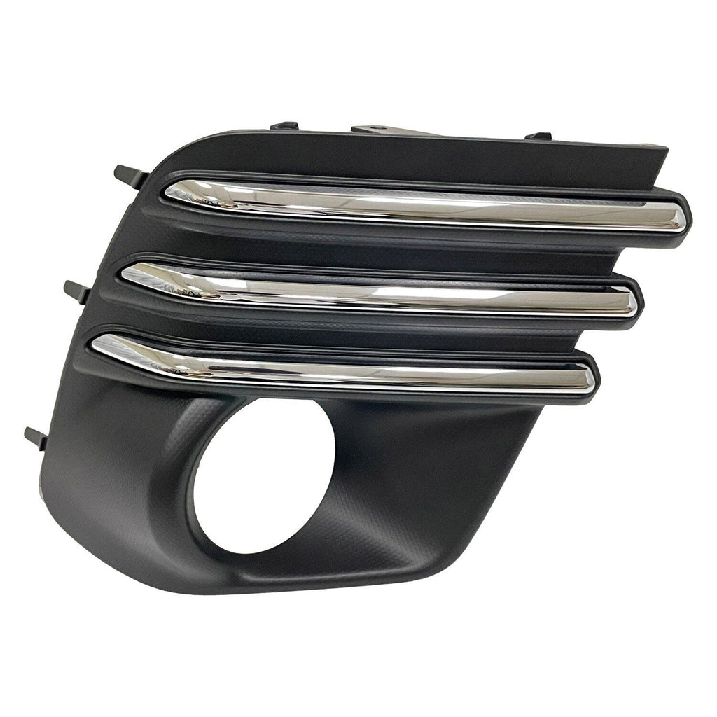 FOG LAMP BEZEL FR RH BLACK W/CHROME /ROUND HALOGEN FOG LAMPS EXCLUDE WILDERNESS/SPRT