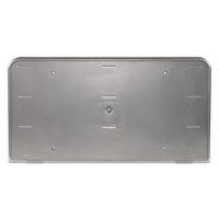 LICENSE PLATE BRACKET FR GRAY W/O MOUNTING HARDWARE