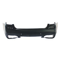 BUMPER RR PRIMED W/M PKG/4 SENSOR HOLE SDN