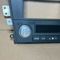 JDM Subaru Legacy 2005-2009 Outback Climate Control Din Dual Double Bezel Hazard