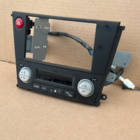 JDM Subaru Legacy 2005-2009 Outback Climate Control Din Dual Double Bezel Hazard