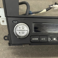 JDM Subaru Legacy 2005-2009 Outback Climate Control Din Dual Double Bezel Hazard