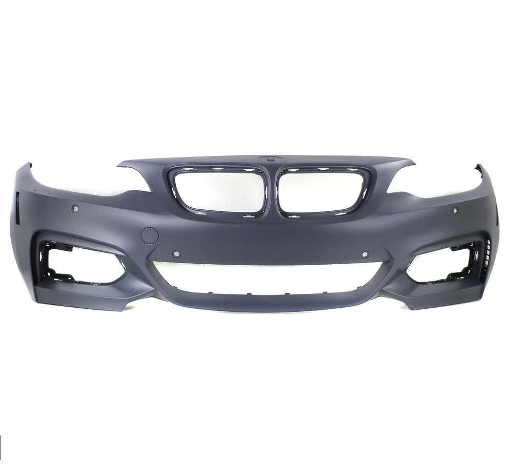 BUMPER FR PRIMED W/O PARK ASSIST/WASHER W/PARK DISTANCE/M-PKG