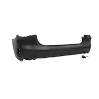 BUMPER RR PRIMED PTM W/TOW HOOK/4 PARK ASSIST SENSOR W/O AUTO PARK W/O M-PKG