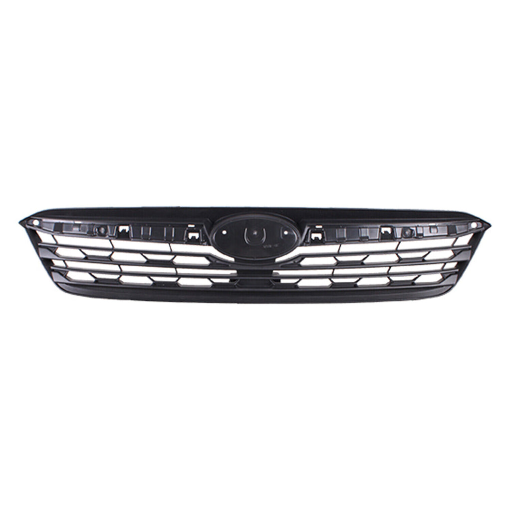 GRILLE MATTE BLACK W/O MOLDING / EMBLEM