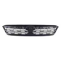 GRILLE MATTE BLACK W/O MOLDING / EMBLEM