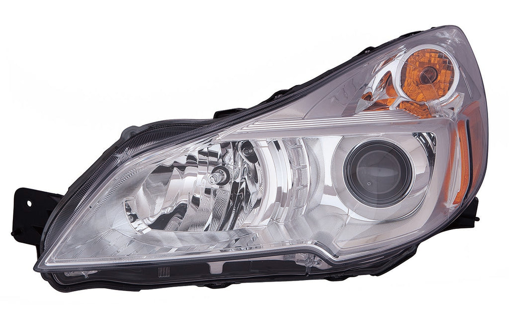 HEAD LAMP LH W/CHROME BEZEL CAPA