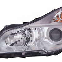 HEAD LAMP LH W/CHROME BEZEL CAPA