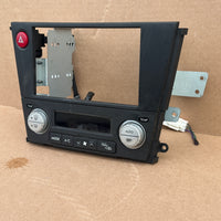 JDM Subaru Legacy 2005-2009 Outback Climate Control Din Dual Double Bezel Hazard
