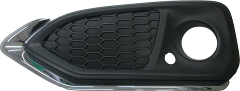 FOG LAMP BEZEL FR LH BLACK W/CHROME MOULDING