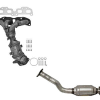 CATALYTIC CONVERTER LH 2.5L WITH MANIFOLD