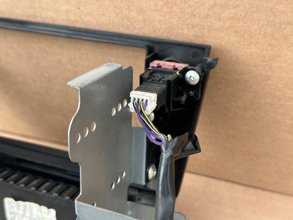 JDM Subaru Legacy 2005-2009 Outback Climate Control Din Dual Double Bezel Hazard