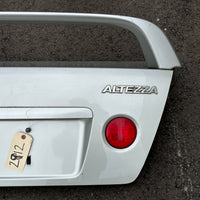 JDM 2001-2005 Toyota Altezza Lexus IS300 Side Skirts + Rear Bumper & Lip + Trunk with Spoiler (Fiberglass Skirts and Rear Lip)
