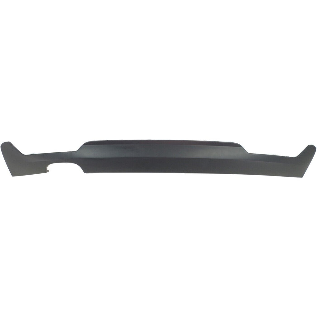 VALANCE RR LOWER PRIMED BLACK SINGLE EXHAUST