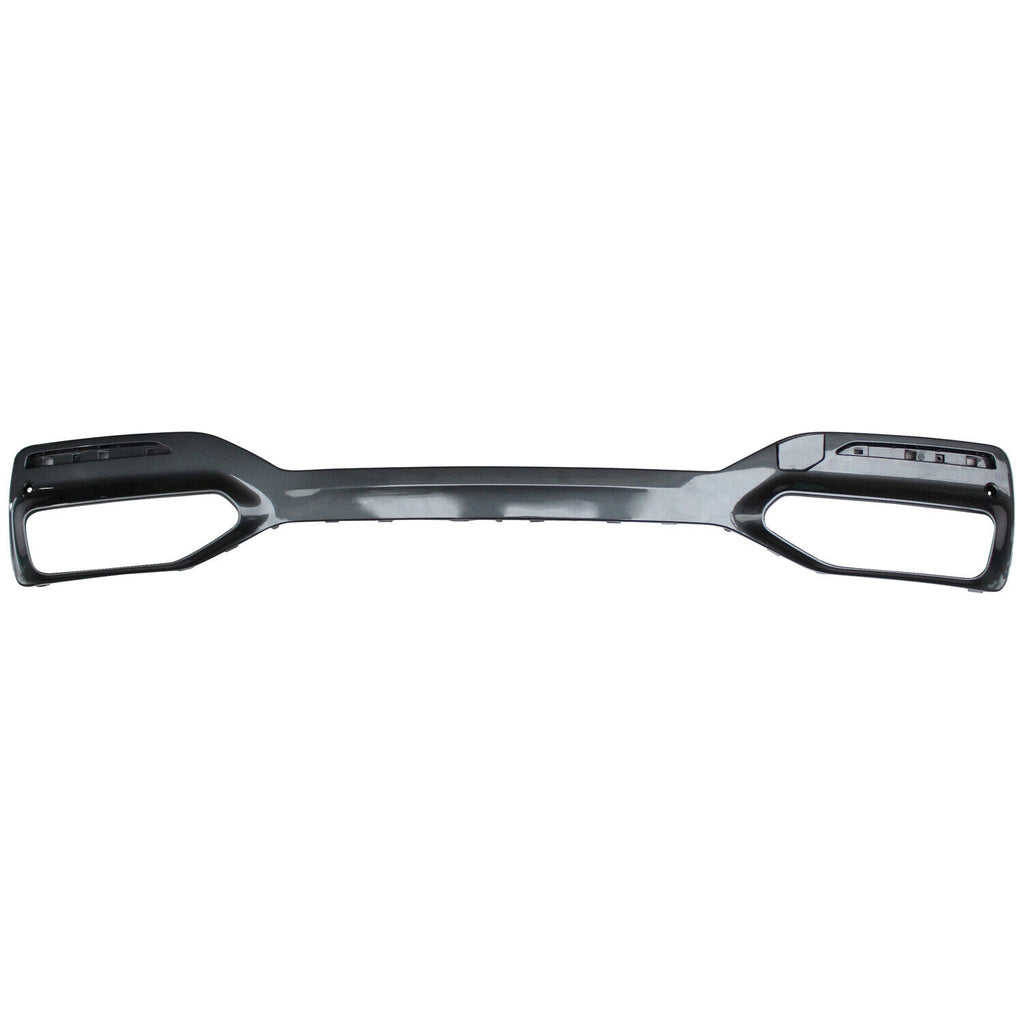 VALANCE RR PTD DARK GRAY W/2 SENSOR/M-PKG/TOW HOOK COVER