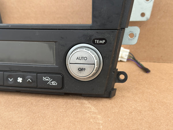 JDM Subaru Legacy 2005-2009 Outback Climate Control Din Dual Double Bezel Hazard