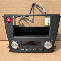 JDM Subaru Legacy 2005-2009 Outback Climate Control Din Dual Double Bezel Hazard