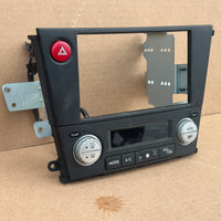JDM Subaru Legacy 2005-2009 Outback Climate Control Din Dual Double Bezel Hazard