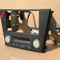 JDM Subaru Legacy 2005-2009 Outback Climate Control Din Dual Double Bezel Hazard