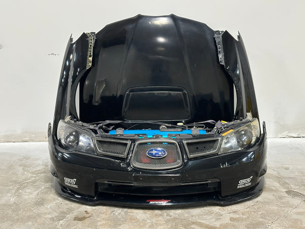 JDM Subaru Impreza WRX STi Bumper HID Headlights Grille Fenders Hood 2006-2007 | Front End Conversion | 2.0l, 2005, AVCS, HID, Impreza, STI, Subaru, Turbo, V8, Version 8, WRX, wrx 2004, wrx 2005, WRX STI | 2903