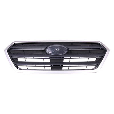 GRILLE MATTE DARK GRAY W/SILVER GRAY MOULDING