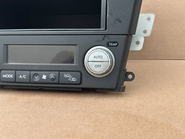 JDM Subaru Legacy 2005-2009 Outback Climate Control Din Dual Double Bezel Hazard