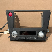 JDM Subaru Legacy 2005-2009 Outback Climate Control Din Dual Double Bezel Hazard