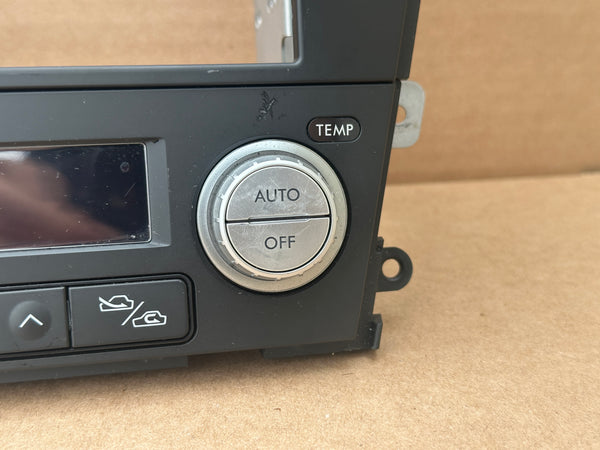 JDM Subaru Legacy 2005-2009 Outback Climate Control Din Dual Double Bezel Hazard