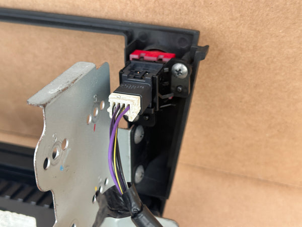 JDM Subaru Legacy 2005-2009 Outback Climate Control Din Dual Double Bezel Hazard