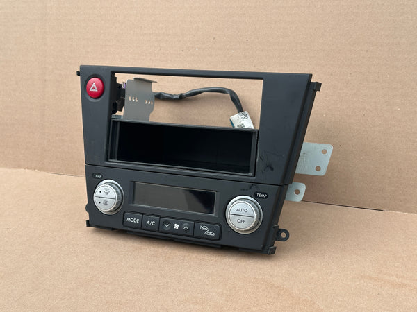 JDM Subaru Legacy 2005-2009 Outback Climate Control Din Dual Double Bezel Hazard