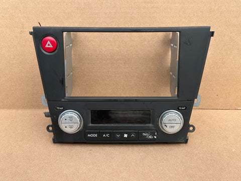 JDM Subaru Legacy 2005-2009 Outback Climate Control Din Dual Double Bezel Hazard
