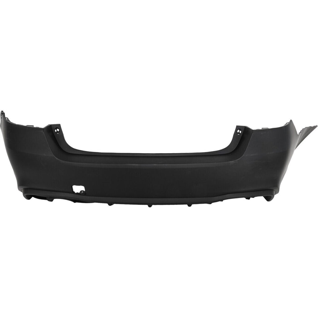 BUMPER RR UPPER PRIMED LOWER TEXTURED W/O PARK ASSIST SENSOR