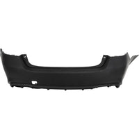 BUMPER RR UPPER PRIMED LOWER TEXTURED W/O PARK ASSIST SENSOR