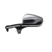 DOOR MIRROR LH POWER HTD SATIN CHROME W/BLIND SPOT/POWER FOLD/MEMORY/SIGNAL