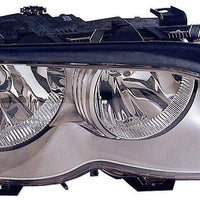 HEAD LAMP RH CHROME HALOGEN HQ
