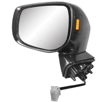 DOOR MIRROR LH POWER HTD SATIN CHROME W/SIGNAL/MEMORY/BLIND SPOT