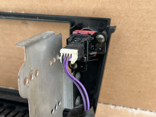 JDM Subaru Legacy 2005-2009 Outback Climate Control Din Dual Double Bezel Hazard