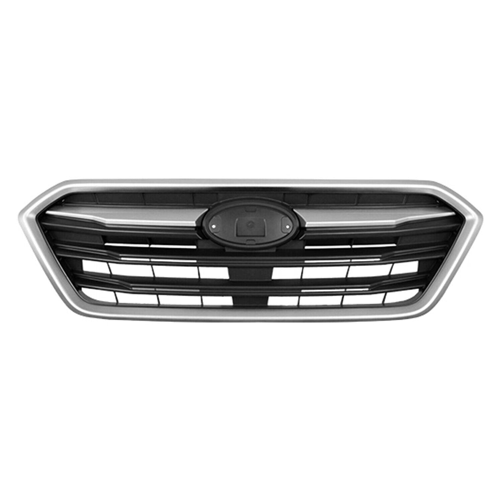 GRILLE FR BLACK W/SILVER MOLDING W/O EMBLEM