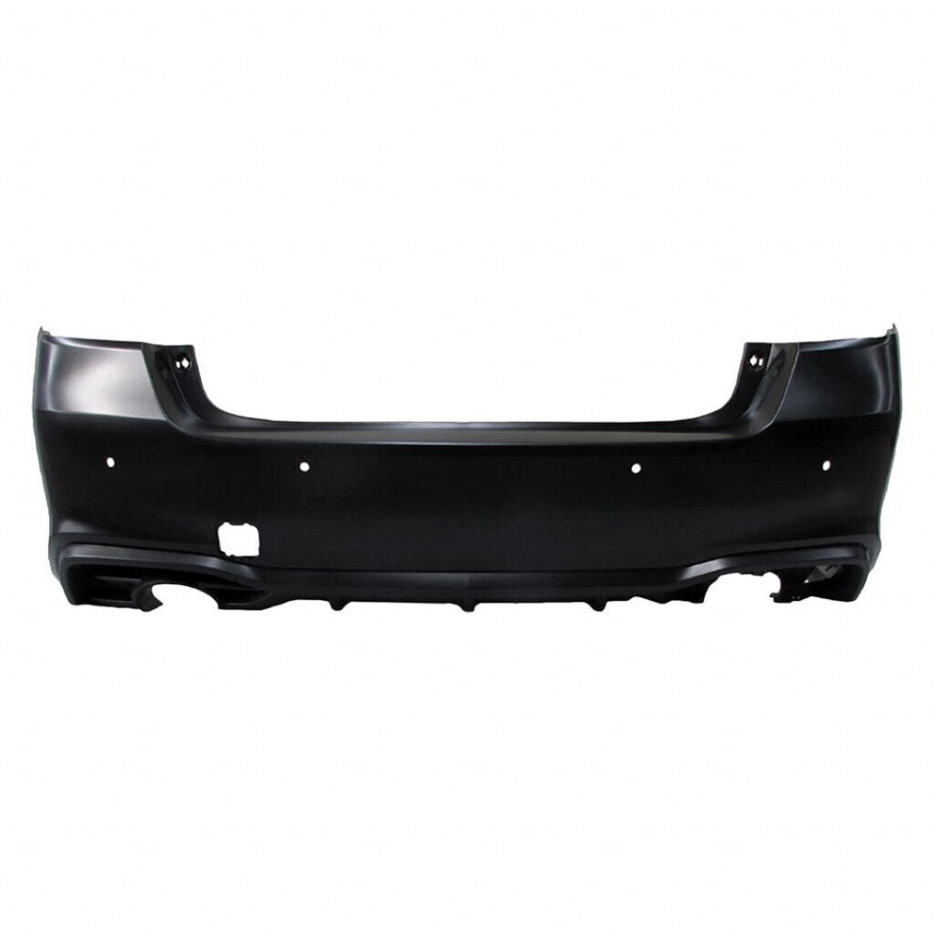 BUMPER RR UPPER PRIMED PTM LOWER TEXTURED W/PARK ASSIST SENSOR CAPA