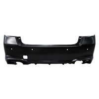 BUMPER RR UPPER PRIMED PTM LOWER TEXTURED W/PARK ASSIST SENSOR CAPA