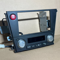 JDM Subaru Legacy 2005-2009 Outback Climate Control Din Dual Double Bezel Hazard