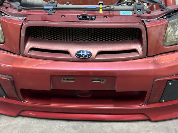 JDM Subaru Forester Cross Sport Front End Conversion Bumper Lip Headlights Fenders Grille Fogs 2003-2005 SG5