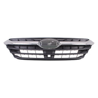 GRILLE FR MATTE BLACK W/CHROME MOLDING W/O EMBLEM FOR 2.5 EXCLUDE SPRT SDN