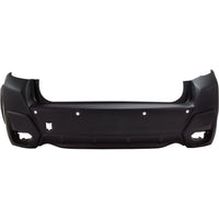 BUMPER RR PRIMED W/TEXTURED W/SENSOR